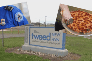 Tweed New Haven Airport bans Chicago-style pizza... 'unofficially, of course'