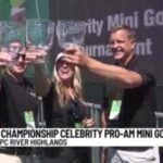 News 8 scores 2nd place at Travelers Championship's celebrity pro-am mini golf tournament