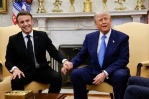 Trump and Macron will meet over dinner at Versailles palace after G7 summit in France