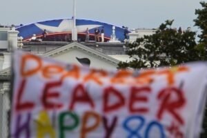 Trump celebrates his 80th birthday with an Iran deal ahead of a UFC cage fight at the White House