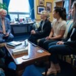 In visit to Capitol, Jessie Diggins and other Olympians push for climate change solutions