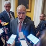 Trump berates Senate Republicans over Iran war vote after calling off bill signing