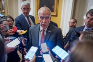 Trump berates Senate Republicans over Iran war vote after calling off bill signing