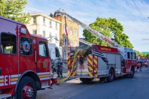 16 people displaced after fire at Hartford apartment building