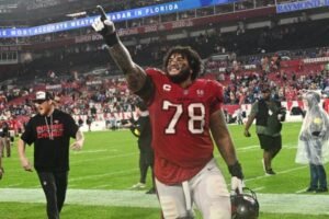 EXCLUSIVE: Tristan Wirfs on revamped Buccaneers Defense, Baker Mayfield's Future