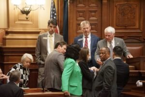 GOP lawmakers save Kemp from rare threat of a veto override 