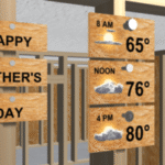 Near picture perfect on this Father's Day and first day of summer!