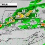 On and off rain overnight into mid-afternoon Tuesday!