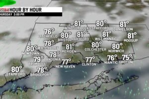 Comfortable overnight with partly sunny and dry conditions for Thursday!