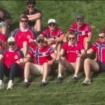 Norwegian soccer fans attend Travelers Championship to support countrymen