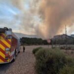 Crews fighting Dry Creek fire in Garfield County get reprieve after overnight rains