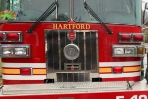 Six people displaced Sunday in Hartford fire