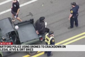 Hartford Police Department using drones to crack down on illegal ATV, dirt bike riding