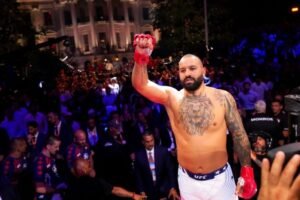 UFC fighter Josh Hokit facing backlash after Michelle Obama comments at White House event