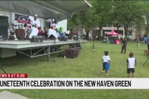 Juneteenth celebration on New Haven Green honors local history