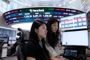 World shares surge and oil prices slip over 4% after Trump claims a breakthrough in Iran war talks