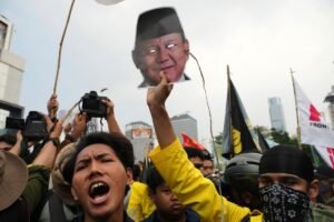 Indonesian students protest government policies as economic pressures grow