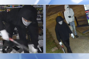 Police search for two people accused of breaking into Goldsboro business