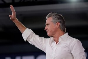 Sensing political opportunity, Newsom touts investigation he says is Trump's doing