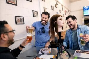 SoCal dads turn to braids and beer for solidarity and support