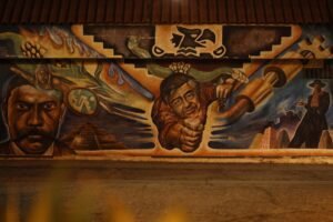 Arellano: On the avenue that bears César Chávez's name, murals honoring him remain — for now