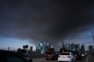 LA Mayor Bass declares emergency to secure resources to help fight warehouse fire