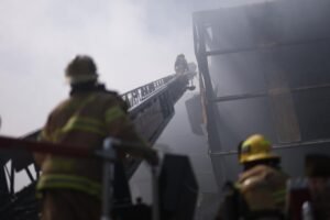 Boyle Heights warehouse fire is nearly out, fire officials say