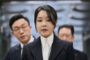 South Korean court sentences ex-first lady Kim to 7 years for taking luxury gifts tied to favors