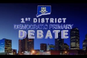 Democrats vying for Connecticut's 1st Congressional District face off on debate stage