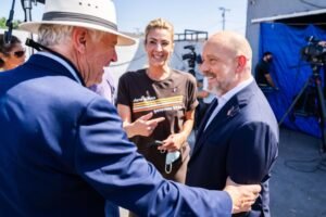 Republican Hilton tells Californians they can hate Trump but still vote for him in governor's race