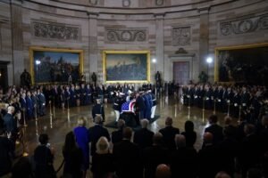 Lindsey Graham eulogized as an 'American original' at services drawing world leaders in Washington