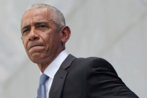 Obama endorses Iowa Democrat Turek for the US Senate in a video of them playing basketball