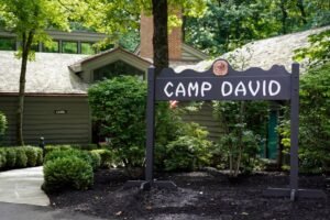 Trump is taking his Cabinet meeting on the road to Camp David