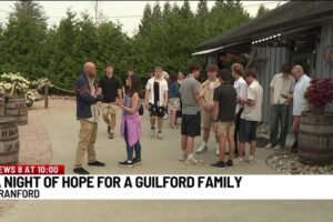 Community holds fundraiser for Guilford teacher battling cancer