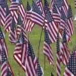 Spirit of America: Flag Field for Heroes in Coventry honors veterans and active military
