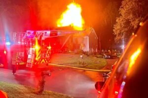 Prospect firefighters battle overnight house fire