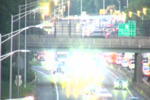 State Police major crime unit on scene of suspicious incident on I-95 in West Haven