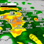 Flash flood warning issued for parts of Connecticut as heavy rain hits the state