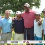 Huskies greats hit the links for UConn Legends Golf Tournament
