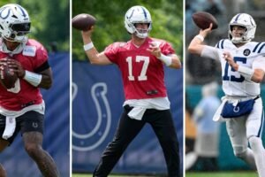 Colts’ intention right now: Keeping Daniel Jones, Anthony Richardson Sr., Riley Leonard