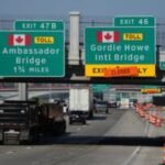 Canada cancels joint bridge-opening event with US after Trump announces tariffs