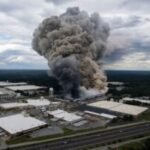 Overstored pool chemicals and corroded sprinklers led to Georgia chemical plant fire, report says