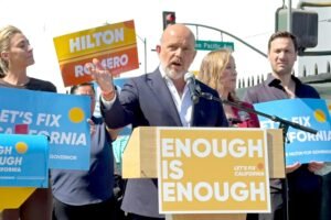 GOP gubernatorial candidate Steve Hilton pleads case to anti-Trump voters