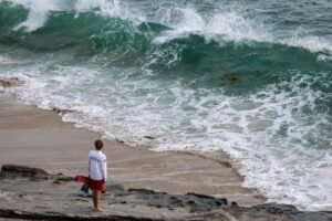 California lifeguards are rescuing thousands during high surf, heat waves this summer