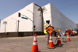 Bass imposes new limits on rebuilding process for warehouse that burned in Boyle Heights