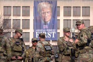 Washington grapples with a National Guard deployment extended until 2029