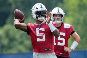Colts will use Anthony Richardson Sr., Riley Leonard in preseason opener versus Pats