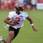Buccaneers wide receiver Emeka Egbuka limps off vs Jets in joint practice, doesn't return