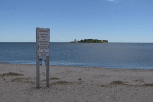 Crews suspend search for missing swimmer near Charles Island in Milford