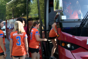 Friends, family gather to cheer on Bristol Girls Little League Softball in World Series